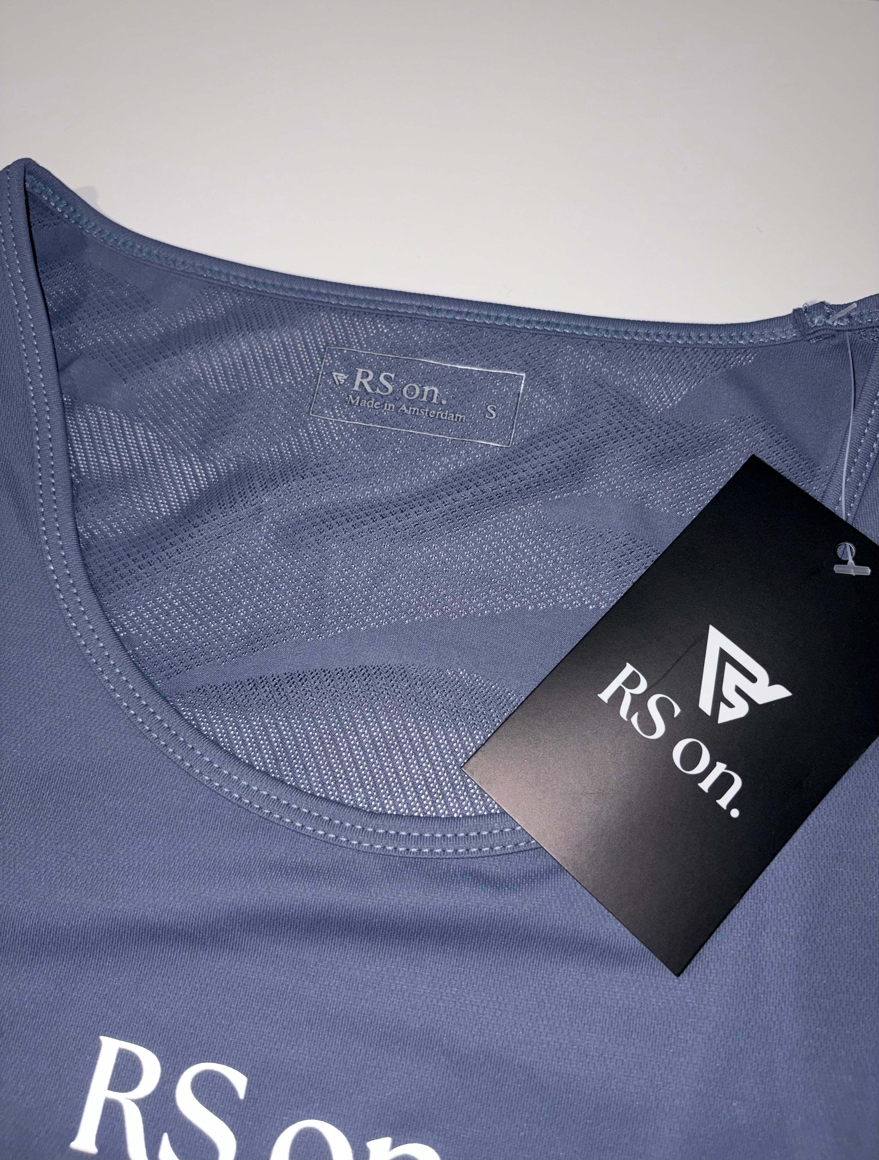 Movra Tanktop - 2 Pack | Black & Light Blue-Grey