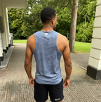 Movra Tank Top - 2 Pack / Black &amp; Light Blue-Grey